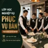 lớp học nghiệp vụ phục vụ bàn