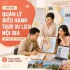 lớp quản lý điều hành tour du lịch nội địa